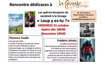 Rencontre dédicace à La Grange aux Livres